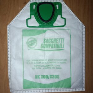 Un sacchetto compatibile per Folletto VK 200/220 S