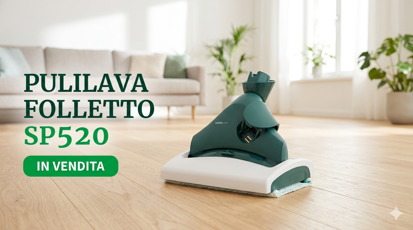 Si Offre Pulilava Folletto SP520 Rimessa a Nuovo